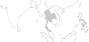 Map of Thailand